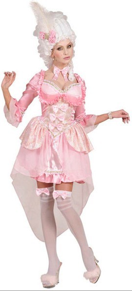 Beguiling rococo ladies costume Claire