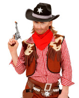 Vorschau: Cowboy Sheriff Pistole mit Soundeffekt