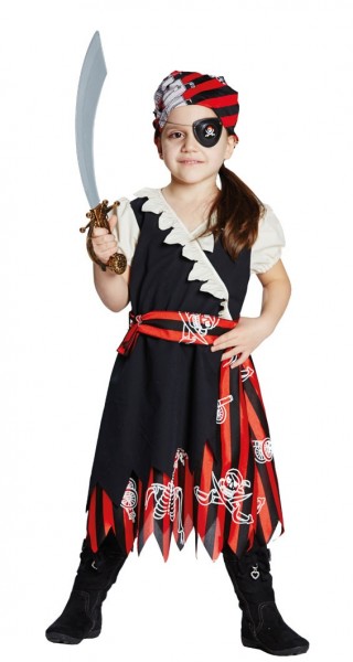 Little Ms Pirate child costume