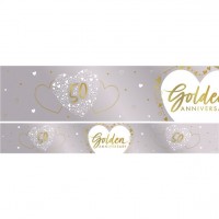 Golden Anniversary Banner 2,74m