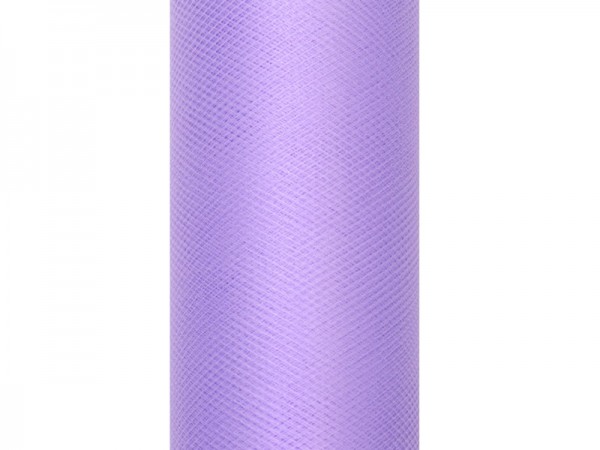 Tüll Stoff Luna violett 9m x 15cm