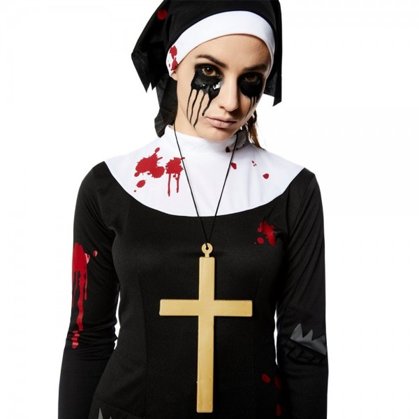 Costume da sorella del monastero di zombie