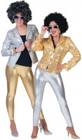 Widok: Legginsy glamour Disco złote