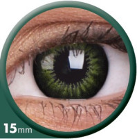 Widok: Zielone soczewki kontaktowe do kostiumów