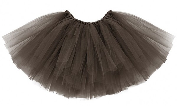 Tutu Pia with bow brown