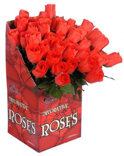 Romantyczna róża walentynkowa Bellissima czerwona 44cm 2