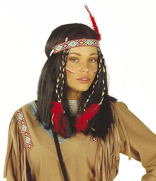 Peruka squaw Indianka