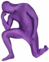 Vista previa: Striking morphsuit violeta