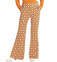 Preview: 70s diamond pattern bell-bottoms