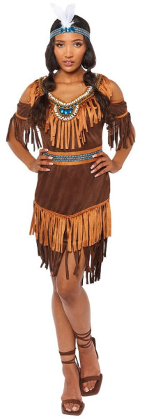 Indian Etenia women's costume