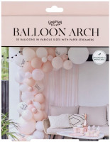 Widok: Romantyczna perłowa girlanda balonowa 55 sztuk