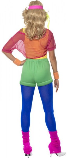 Sporty farverig aerobic kostume 3