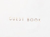 Preview: White guest book Better Together 20 x 24.5cm