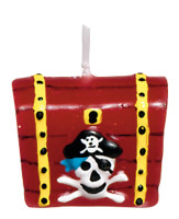 Oversigt: Pirate Party Cake Candles Horror The Sea 6 stykker