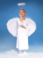 Vista previa: Diadema ángel Armefia blanco 17cm