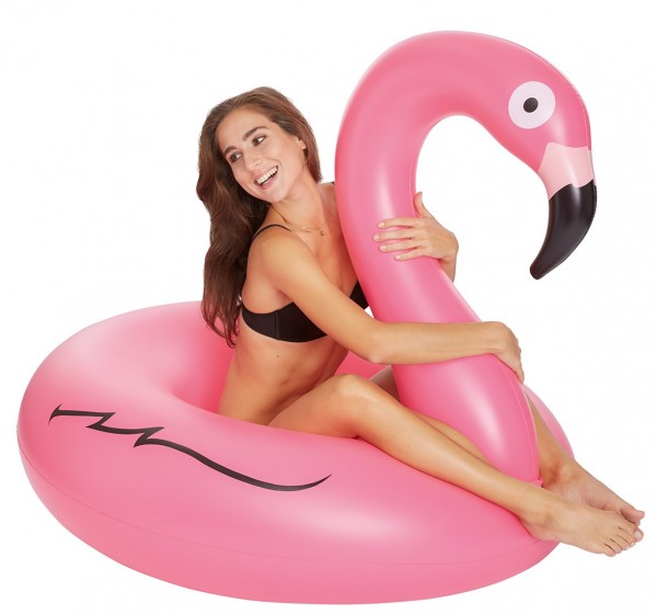 XL Flamingo swimming hoop 1.2m