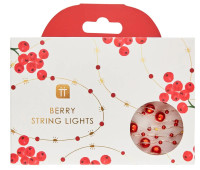Preview: Winter berries LED light chain 3m