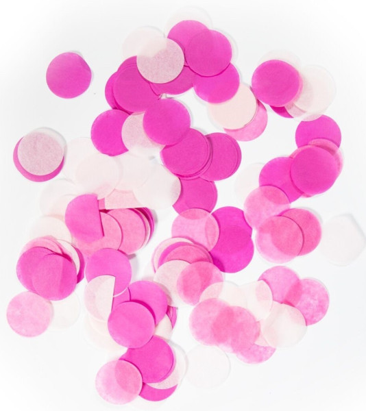 Confetti babyshower roze