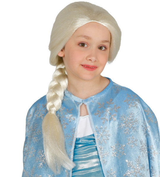 Ice princess child wig