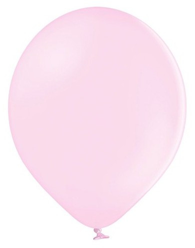10 party star balloons pastel pink 30cm