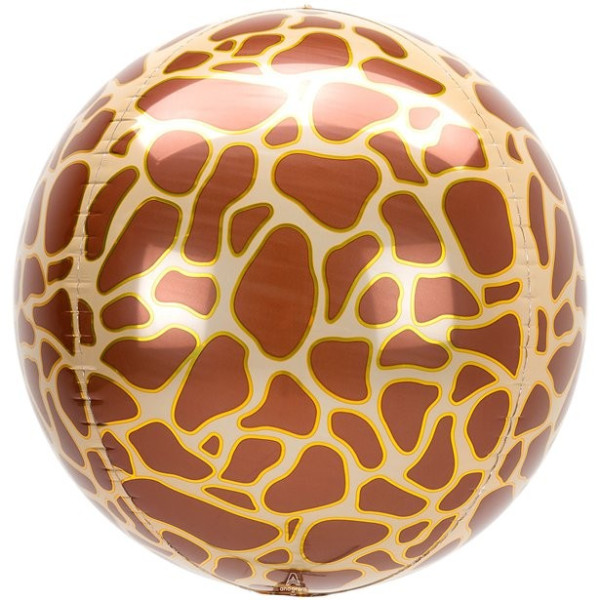 Ballon aluminium girafes animaux sauvages 41cm