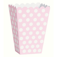 Snack Box Lucy Light Pink Dotted 8 pieces