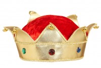 Vista previa: Magnífica corona con tapizado de terciopelo