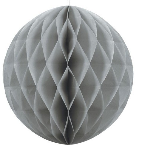 Honeycomb ball Lumina gray 30cm