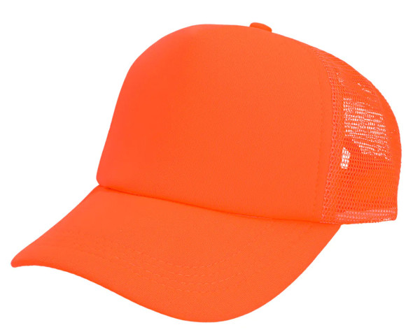 Cappellino arancione neon