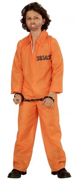 Gefängnis Sträfling Kinderkostüm 2