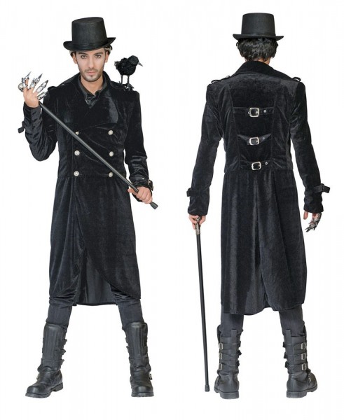 Victorian men's coat Alfonso Black