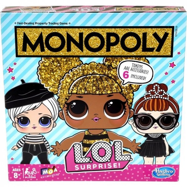 Jeu de Monopoly LOL Fashion Girls