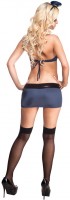 Preview: Sexy stripper policewoman women's costume