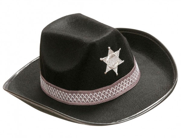 Cowboy sheriff hat