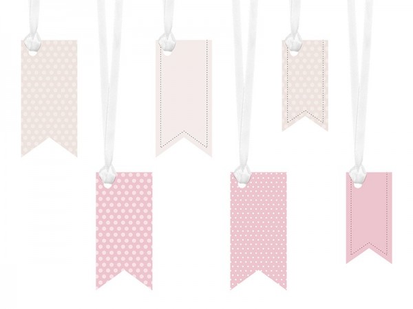 6 Candy Vintage Gift Tags