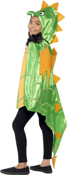 Green children's dragon cloak 4