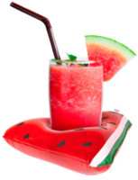 Vorschau: Aufblasbarer Melonen Getränkehalter