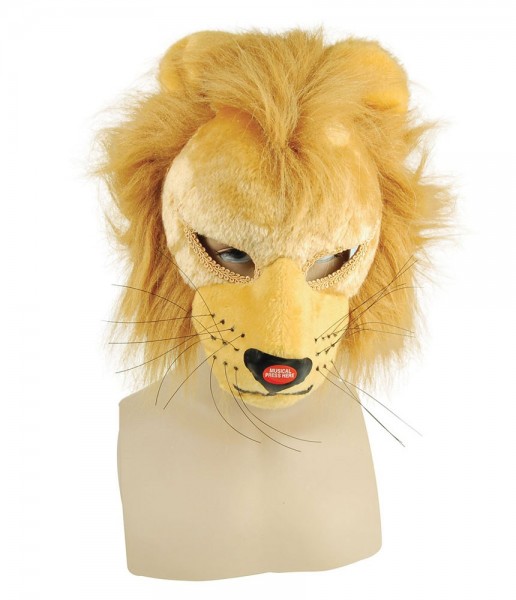 Geluid leeuwenmasker