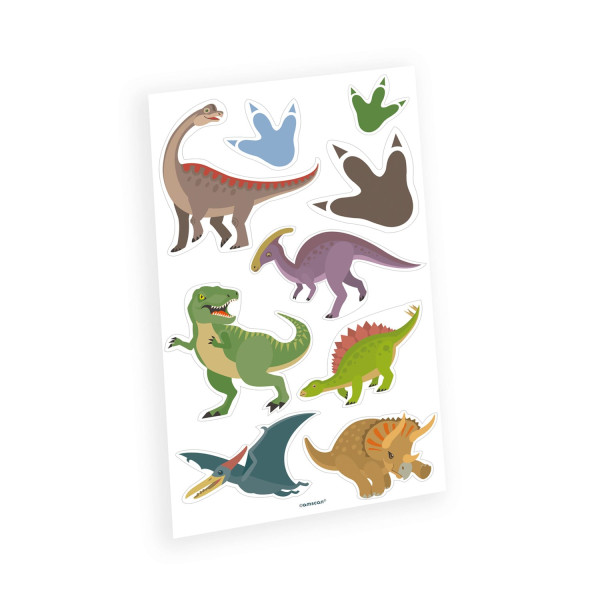 Set di adesivi adesivi Happy Dinosaur
