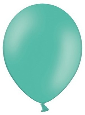 100 balonów Partystar akwamaryn 12 cm