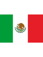 Mexico Fan Flag 90 x 150cm