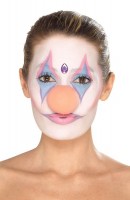 Vorschau: Clown Pastell Schminkset 8-teilig
