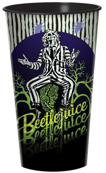 Beetlejuice plastic cup 946ml