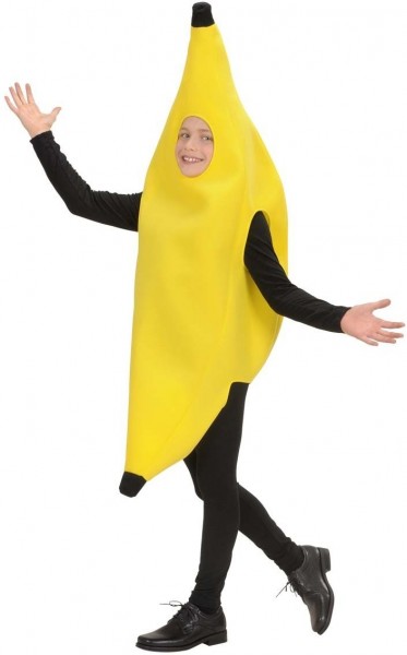 Disfraz de plátano para niños