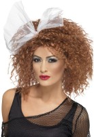 Brown Alona 80s curly wig