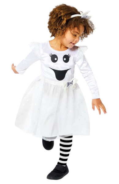 Boo ghost costume for girls