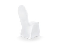 Elastiskt stolsöverdrag till varje stol vit 200g