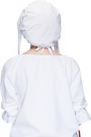 Preview: Medieval maid hood white