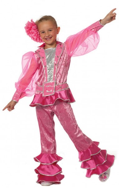 Cute disco dronning børn kostume