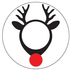 Rudolphus Reindeer Annual Contact Lens 2